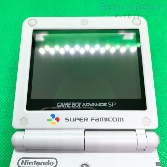 ゲームボーイアドバンス(ゲームボーイアドバンス)のゲームボーイアドバンス SP GBA 本体 IPS V2 バックライト 296 エンタメ/ホビーのゲームソフト/ゲーム機本体(携帯用ゲーム機本体)の商品写真