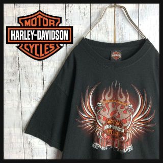 ハーレー(Hurley)の【入手困難☆大人気Lサイズ】ハーレーダビッドソン センターロゴ Tシャツ 半袖(Tシャツ/カットソー(半袖/袖なし))