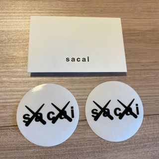 サカイ(sacai)のsacai × kaws サカイ カウズ ステッカー2枚セット(その他)