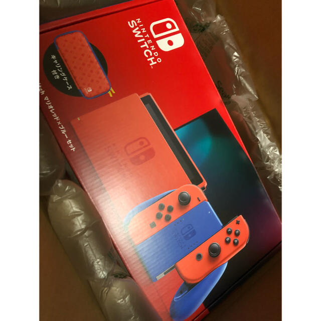 【最終値下げ】Nintendo Switch マリオ レッド×ブルー セット