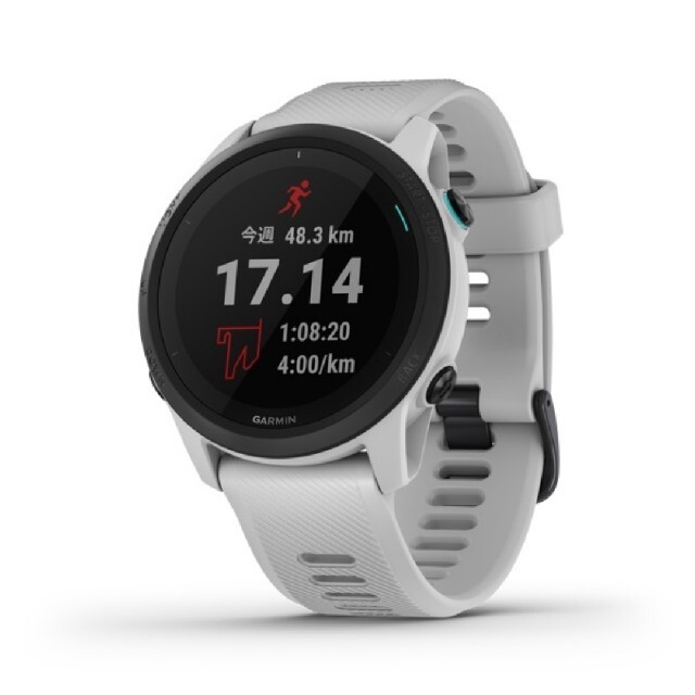 GARMIN(ガーミン)の【新品未使用店舗印なし】GARMIN ForAthlete 745 Whites スポーツ/アウトドアのランニング(その他)の商品写真