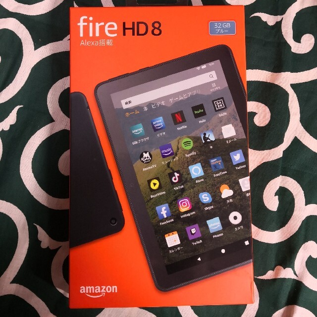 Kindle FireHD8 ブルー 32GB 第10世代PC/タブレット