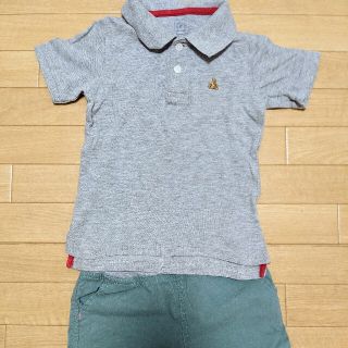 ベビーギャップ(babyGAP)のベビーギャップ　ショートパンツ Tシャツ  ハーフパンツ　子供服　ポロシャツ(Tシャツ/カットソー)