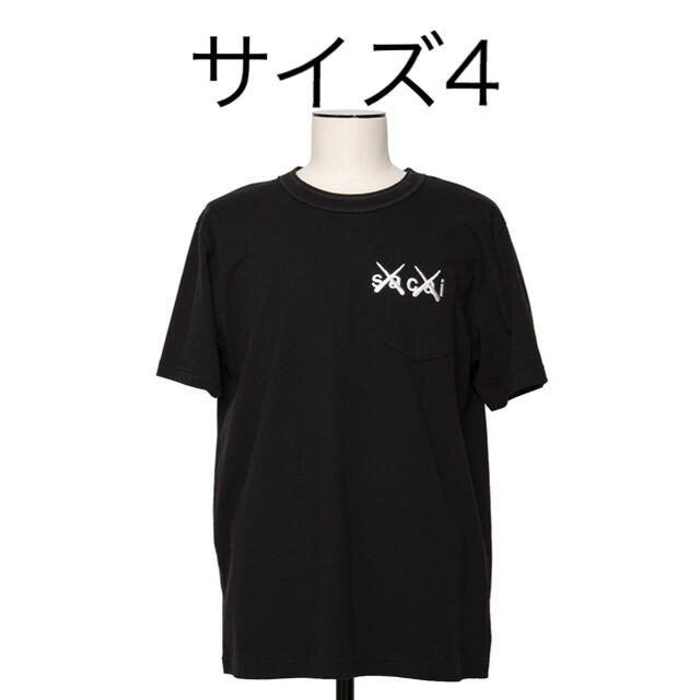 メンズ sacai × kaws サカイ カウズ Embroidery T-Shirt 1月限定値下げ！