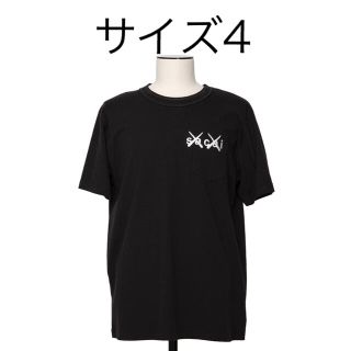 サカイ(sacai)のsacai × kaws サカイ カウズ Embroidery T-Shirt(Tシャツ/カットソー(半袖/袖なし))