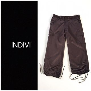 インディヴィ(INDIVI)の❤️送料込❤️INDIVI クロップドパンツ インディヴィ(クロップドパンツ)