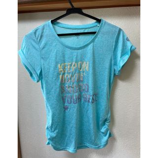 Tシャツ レディース　スポーツ　ディズニー　ミッキー(Tシャツ(半袖/袖なし))