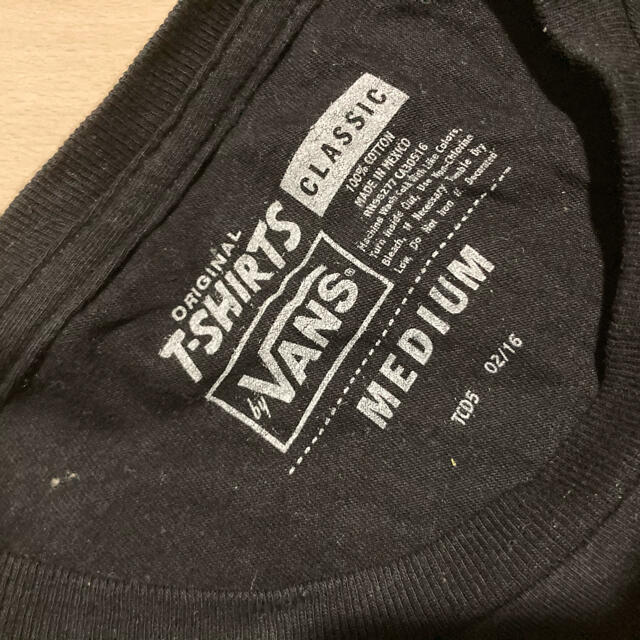 VANS(ヴァンズ)のvans 半袖黒t-shirt メンズのトップス(Tシャツ/カットソー(半袖/袖なし))の商品写真