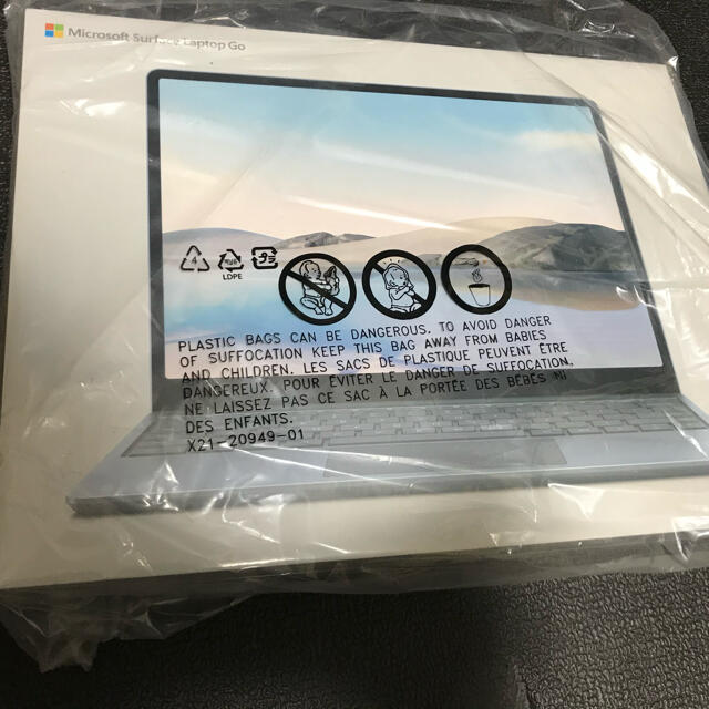 Microsoft(マイクロソフト)の【新品未開封】Surface Laptop Go THH-00034 [アイスブ スマホ/家電/カメラのPC/タブレット(ノートPC)の商品写真