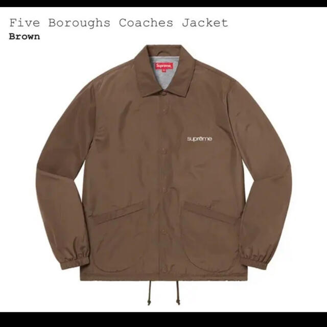 Supreme(シュプリーム)のsupreme five boroughs coaches jacket メンズのジャケット/アウター(ナイロンジャケット)の商品写真