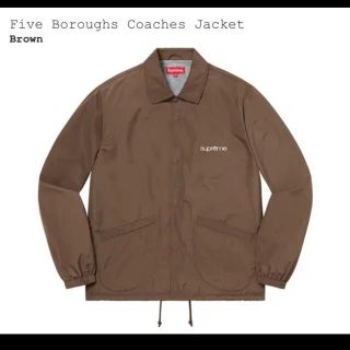 シュプリーム(Supreme)のsupreme five boroughs coaches jacket(ナイロンジャケット)