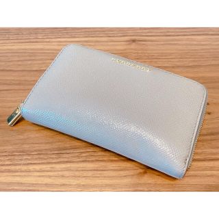 バーバリー(BURBERRY)のBURBERRY  バーバリー　革　財布　グレー(財布)