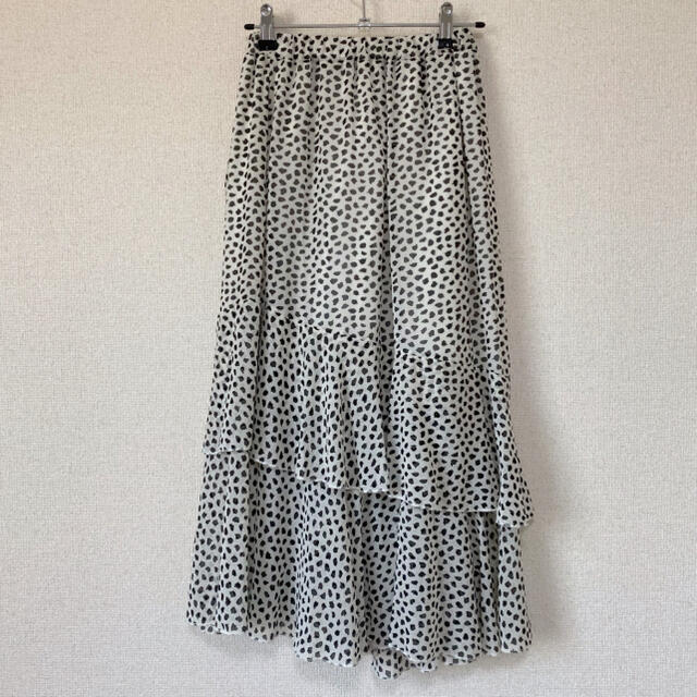 dholic(ディーホリック)の17kg ダルメシアンロングスカート レディースのスカート(ロングスカート)の商品写真