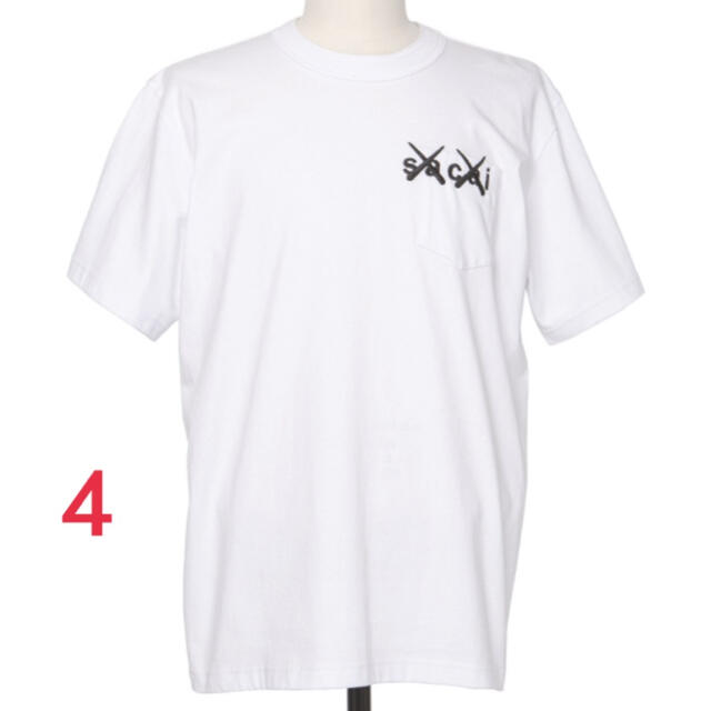 sacai KAWS Embroidery T-Shirtのサムネイル