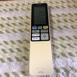 トウシバ(東芝)のTOSHIBA エアコンリモコン　WH-RA01NJ(エアコン)