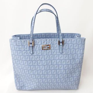 フェンディ(FENDI)のFENDI　バッグ　レディース　ブルーズッカ(ハンドバッグ)