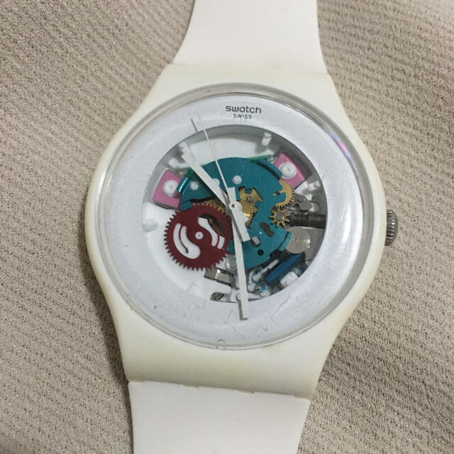 swatch(スウォッチ)のスウォッチ　swatch 時計　スケルトン レディースのファッション小物(腕時計)の商品写真
