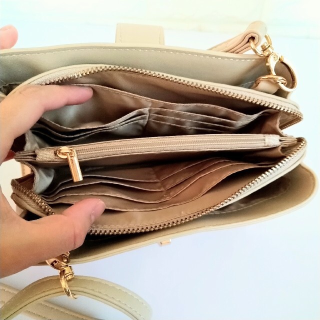 お財布ショルダー　お財布ポシェット　ショルダーバッグ レディースのバッグ(ショルダーバッグ)の商品写真