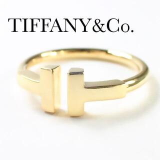 ティファニー(Tiffany & Co.)のティファニー TIFFANY K18YG Tワイヤー リング イエローゴールド(リング(指輪))