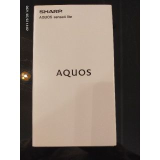 アクオス(AQUOS)の【tongari様専用】AQUOS sense4 lite SH-RM15 (スマートフォン本体)