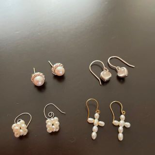 マーガレットハウエル ピアス フープ シルバー