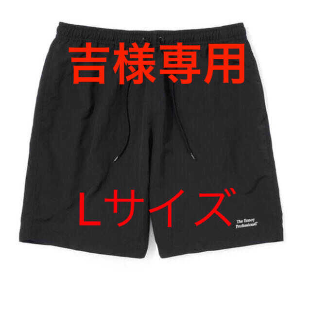 Lサイズ ennoy nylon shorts ナイロンショーツ 黒 BLACK Lサイズ ennoy nylon shorts ナイロンショーツ 黒 BLACK