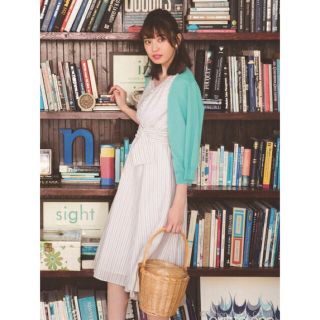 売り切り♡新品♡アプワイザーリッシェ♡ウエストシャーリングシャツフレアワンピース