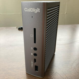 アップル(Apple)の【新品同様】CalDigit TS3 Plus アダプター付き(PC周辺機器)