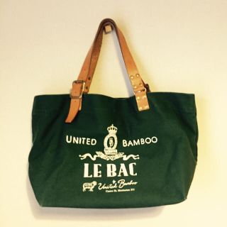 ユナイテッドバンブー(united bamboo)のユナイテッドバンブー◆トートバッグZOZO別注カラーダークグリーン(トートバッグ)