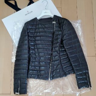 モンクレール(MONCLER)の70%OFFお値下げ★モンクレール レザーダウン ジャケット(ダウンジャケット)