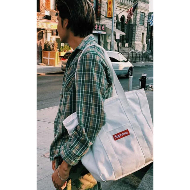 未開封 Canvas Tote Supreme トートバッグ ボックスロゴ