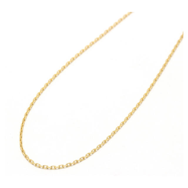 【美品】K18Yellow Gold 0.25 Square Chain　 レディースのアクセサリー(ネックレス)の商品写真