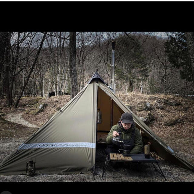 ポンパドー ビター YOKA TIPI ヨカ ティピ ワンポールテント カーボン