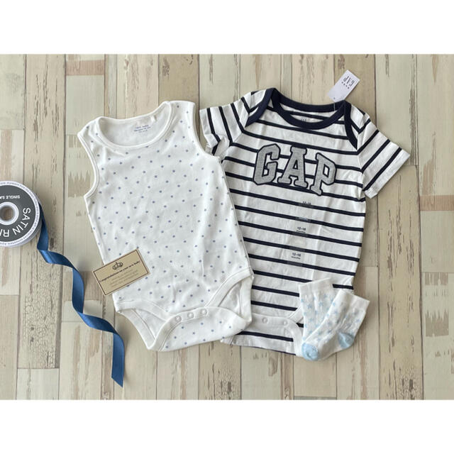 babyGAP(ベビーギャップ)の専用　限定✮特別価格 出産祝い✮ギフトセット 男の子用 キッズ/ベビー/マタニティのベビー服(~85cm)(ロンパース)の商品写真