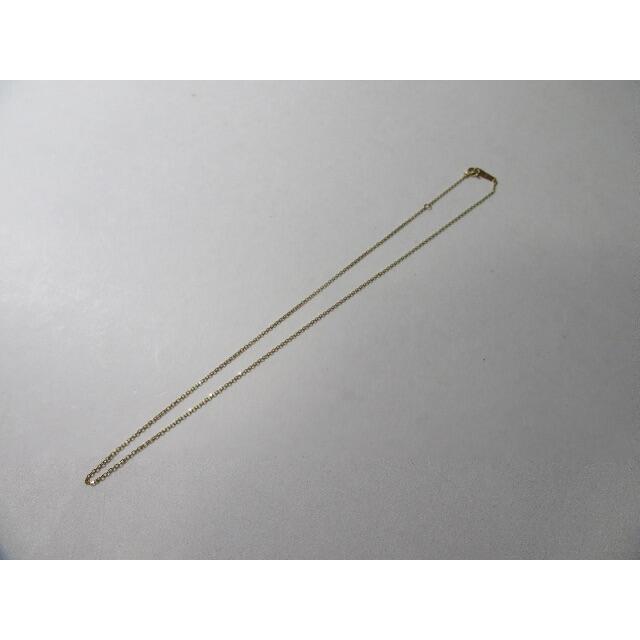 ジュエリーマキ - ネックレス K18 イエローゴールド アズキチェーン 約40cm 1.3g 中古