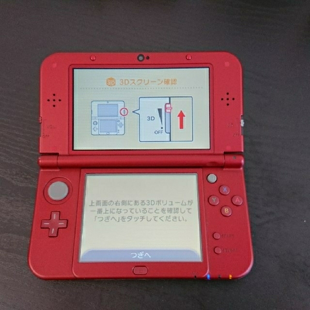 任天堂(ニンテンドウ)のNintendo 3DS NEW ニンテンドー 本体 LL メタリックレッド エンタメ/ホビーのゲームソフト/ゲーム機本体(携帯用ゲーム機本体)の商品写真