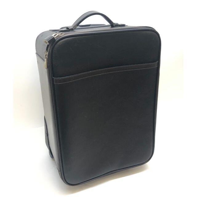 Dunhill - ダンヒル キャリーバッグ 旅行用バッグ レザー ブラック