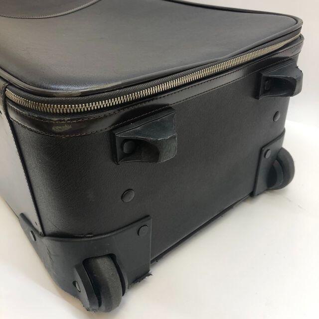 Dunhill - ダンヒル キャリーバッグ 旅行用バッグ レザー ブラック