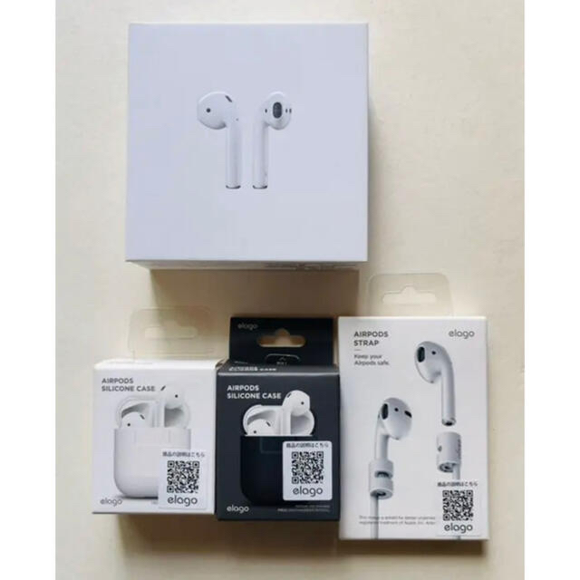 【新品未開封】ワイヤレス対応 AirPods2 MRXJ2J/A 2個セット