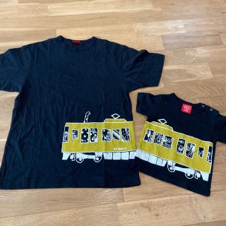 OJICO 親子Tシャツ　【メンズM、キッズ2A】(Tシャツ/カットソー)