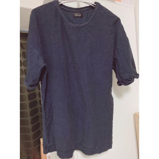 ザラ(ZARA)のザラ【送料込】ZARA MAN パイル地&H&M T-shirt サイズL&XL(Tシャツ/カットソー(半袖/袖なし))