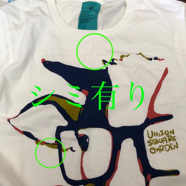 UNISON SQUARE GARDEN(ユニゾンスクエアガーデン)のユニゾンTシャツ レディースのトップス(Tシャツ(半袖/袖なし))の商品写真