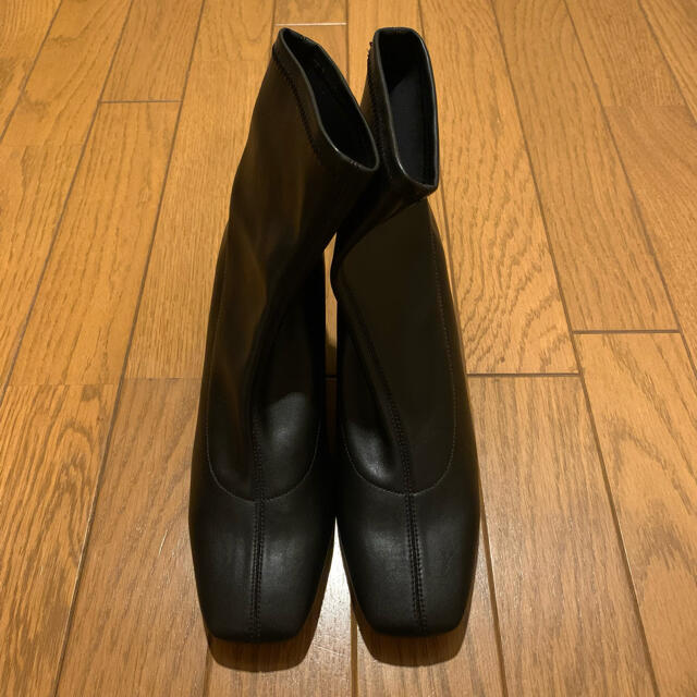 ジーナシス　ブーツ　ブラック　L 24cm〜24.5cm ストレッチショート