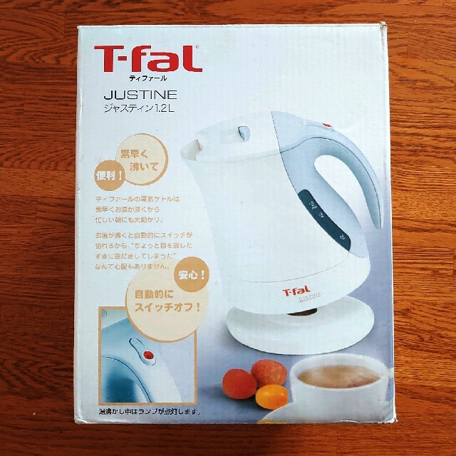 T-fal(ティファール)のティファール 電気ケトル ジャスティン 1,2L スマホ/家電/カメラの生活家電(電気ケトル)の商品写真