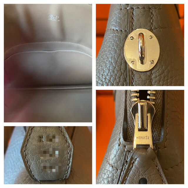 Hermes(エルメス)のエルメス ボリード31 エタン トリヨンクレマンス シルバー金具 レディースのバッグ(ハンドバッグ)の商品写真