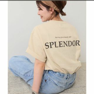 スピックアンドスパン(Spick & Span)の今季新作 スピック&スパン ロゴT(Tシャツ(半袖/袖なし))