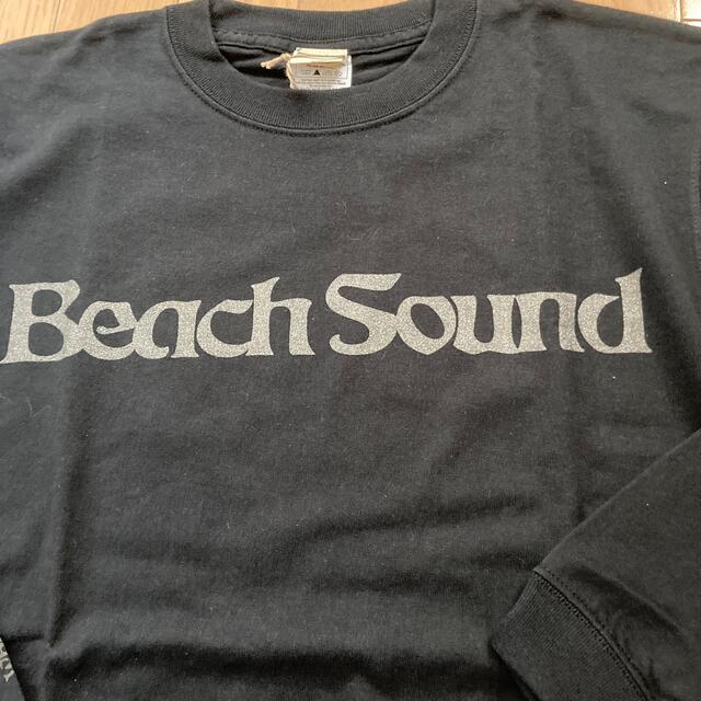 BEACH SOUND(ビーチサウンド)のビーチサウンド　長袖プリントTシャツ　ブラック　Mサイズ メンズのトップス(Tシャツ/カットソー(七分/長袖))の商品写真