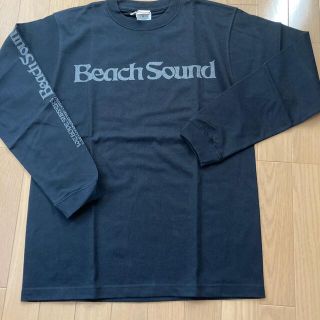 ビーチサウンド(BEACH SOUND)のビーチサウンド　長袖プリントTシャツ　ブラック　Mサイズ(Tシャツ/カットソー(七分/長袖))