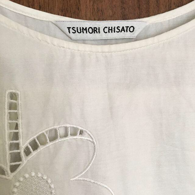 4月9日まで❣️ TSUMORI CHISATO ツモリ チサト 刺繍ブラウス 4