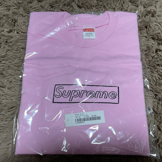 Supreme KAWS Chalk Logo Tee